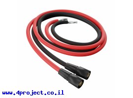 תמונה של מוצר מחבר Bullet 3.5mm זכר עם חוטים AWG16