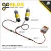 כבל מפצל למחברי Bullet 3.5mm - אורך 150 מ"מ