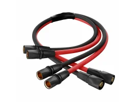 תמונה של מוצר כבל מפצל למחברי Bullet 3.5mm - אורך 150 מ"מ