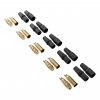 מחבר Bullet 3.5mm להלחמה - 5 זוגות