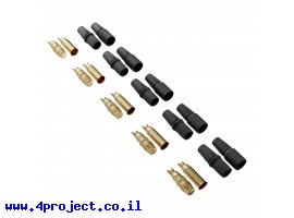 תמונה של מוצר מחבר Bullet 3.5mm להלחמה - 5 זוגות