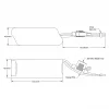 סוללה נטענת - NiMH 12V/3000mAh