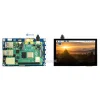 מסך קיבולי LCD 4.3" IPS 800x480, ממשק HDMI, מגע USB