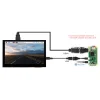 מסך קיבולי LCD 4.3" IPS 800x480, ממשק HDMI, מגע USB