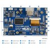 מסך קיבולי LCD 4.3" IPS 800x480, ממשק HDMI, מגע USB