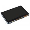 מסך קיבולי LCD 4.3" IPS 800x480, ממשק HDMI, מגע USB