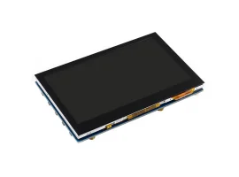 תמונה של מוצר מסך קיבולי LCD 4.3" IPS 800x480, ממשק HDMI, מגע USB