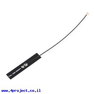 אנטנה מ-PCB ל-2.4G עם חיבור U.FL