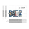 מודול GPS SIM28 66 channel - חיבור Grove