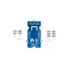 חיישן לחות טמפרטורה ולחץ ברומטרי BME680 - חיבור Grove