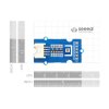 חיישן לחות טמפרטורה ולחץ ברומטרי BME680 - חיבור Grove