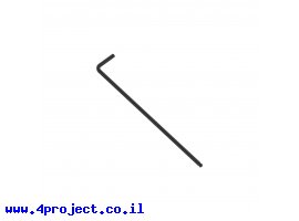 תמונה של מוצר מפתח אלן ארוך (Hex Plus) - 3/32"