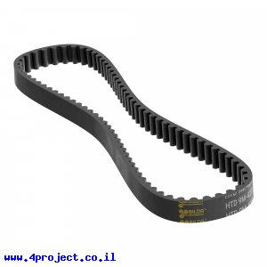 רצועת תזמון 5mm HTD סגורה, רוחב 9mm, היקף 420 מ"מ, 84 שיניים