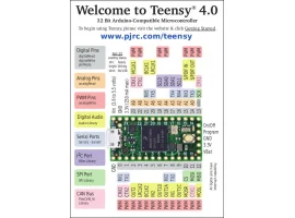 תמונה של מוצר מוצר נלווה - אלון של Teensy 4.0 ללא מחברים