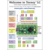 מוצר נלווה - אלון של Teensy LC ללא מחברים