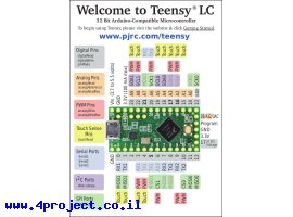 תמונה של מוצר מוצר נלווה - אלון של Teensy LC ללא מחברים