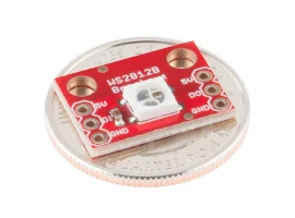 תמונה של מוצר לד (RGB - SMD (WS2812B על כרטיסון