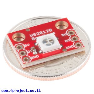 לד (RGB - SMD (WS2812B על כרטיסון