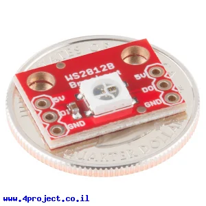 לד (RGB - SMD (WS2812B על כרטיסון