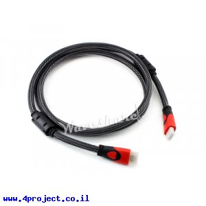 כבל HDMI ל-HDMI באורך של 1.5 מטר