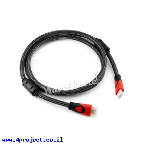 כבל HDMI ל-HDMI באורך של 1.5 מטר