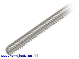 תמונה של מוצר בורג הנעה 8mm ACME, תנועה של 8 מ"מ לסיבוב - אורך 36" (ServoCity)