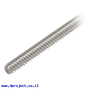 בורג הנעה 8mm ACME, תנועה של 8 מ"מ לסיבוב - אורך 36" (ServoCity)