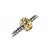 בורג הנעה 8mm ACME, תנועה של 8 מ"מ לסיבוב - אורך 36" (ServoCity)