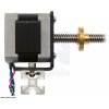 מנוע צעד 200 צעדים עם בורג הנעה 38 ס"מ, 42x38 מ"מ, 2.8V/1.7A