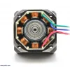 מנוע צעד 200 צעדים עם בורג הנעה 18 ס"מ, 42x38 מ"מ, 2.8V/1.7A