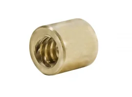 תמונה של מוצר אום לבורג הנעה 8mm, תנועה של 8 מ"מ לסיבוב - קוטר 1/2" (ServoCity)