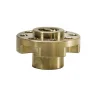 אום לבורג הנעה 8mm, תנועה של 8 מ"מ לסיבוב - תבנית חורים 0.770" (ServoCity)