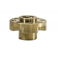 אום לבורג הנעה 8mm, תנועה של 8 מ"מ לסיבוב - תבנית חורים 0.770" (ServoCity)