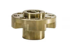 תמונה של מוצר אום לבורג הנעה 8mm, תנועה של 8 מ"מ לסיבוב - תבנית חורים 0.770" (ServoCity)