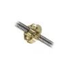 אום לבורג הנעה 8mm, תנועה של 8 מ"מ לסיבוב - תבנית חורים 0.770" (ServoCity)