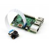 מצלמה לכרטיס Raspberry PI, פוקוס מתכוונן, זווית 160 מעלות - 5MP