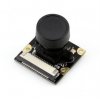מצלמה לכרטיס Raspberry PI, פוקוס מתכוונן, זווית 160 מעלות - 5MP
