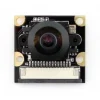 מצלמה לכרטיס Raspberry PI, פוקוס מתכוונן, זווית 160 מעלות - 5MP
