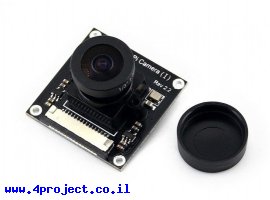 תמונה של מוצר מצלמה לכרטיס Raspberry PI, זווית ראיה 170 מעלות - 5MP