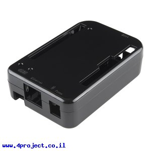 מארז פלסטיק לכרטיסי BeagleBone Black - שחור