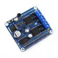 בקר מנוע DC / צעד ל-Raspberry PI