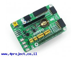 תמונה של מוצר תוסף ל-Raspberry PI - כרטיס שכלולים DVK512