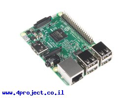 תמונה של מוצר כרטיס פיתוח - Raspberry Pi 3 - דגם B