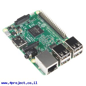 כרטיס פיתוח - Raspberry Pi 3 - דגם B