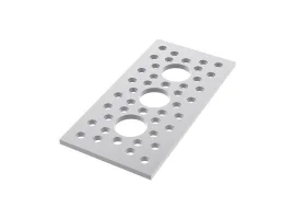 תמונה של מוצר לוח שטוח 1.50" על 3.00" - 3 חורים