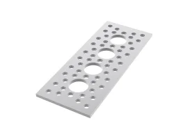 תמונה של מוצר לוח שטוח 1.50" על 3.75" - 4 חורים