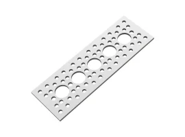 תמונה של מוצר לוח שטוח 1.50" על 4.50" - 5 חורים