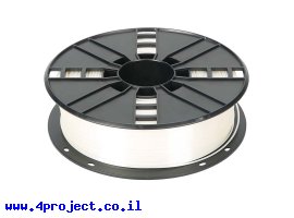 תמונה של מוצר פלסטיק למדפסת תלת-מימד - לבן - BioSilk 1.75mm