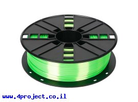 תמונה של מוצר פלסטיק למדפסת תלת-מימד - ירוק - BioSilk 1.75mm