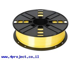 תמונה של מוצר פלסטיק למדפסת תלת-מימד - צהוב - BioSilk 1.75mm